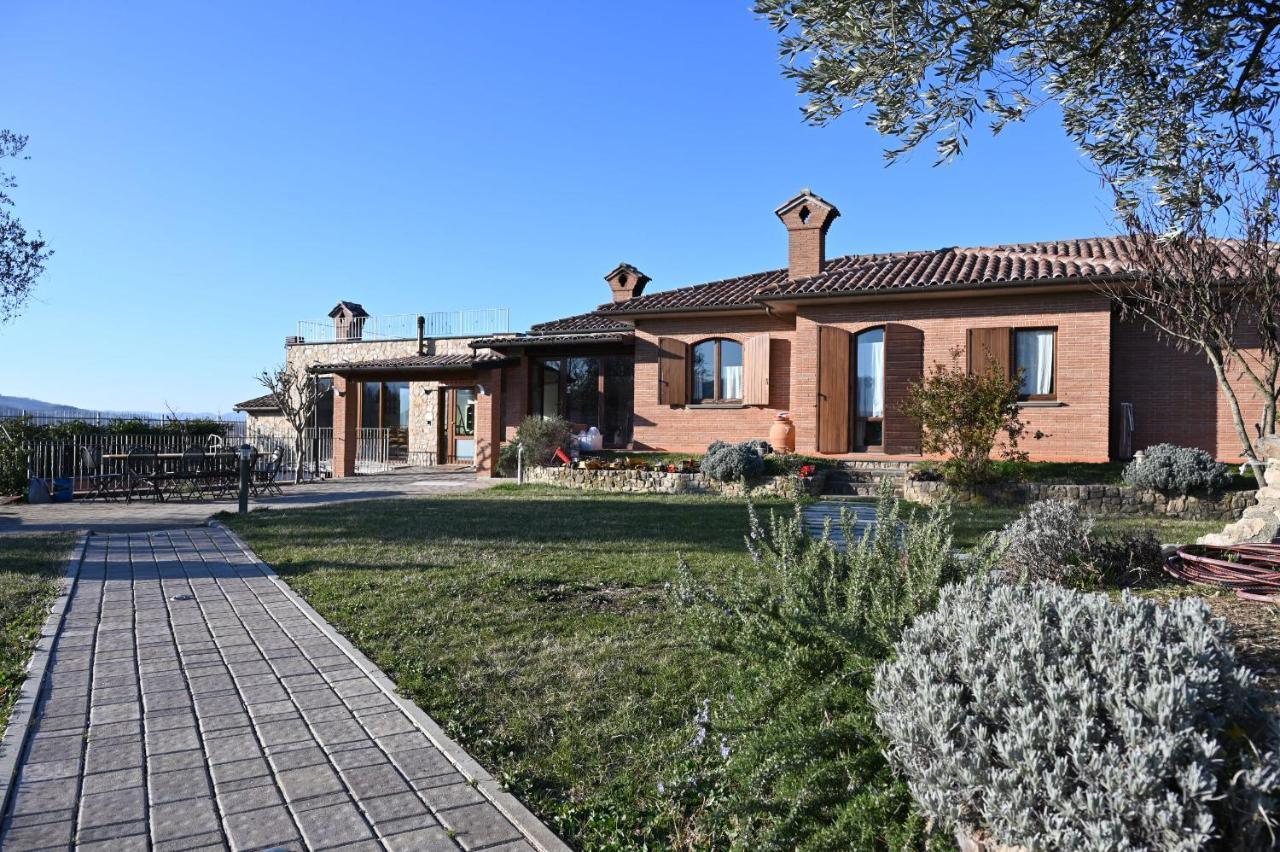 Agriturismo A Casa Mia Gubbio Eksteriør billede